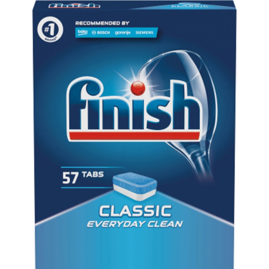 Finish Classic tablety do myčky nádobí 57 kusů, 912 g