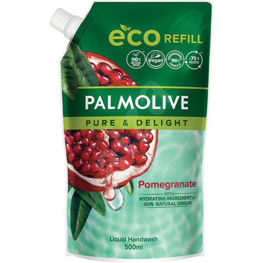 Palmolive Pure & Delight Pomegranate tekuté mýdlo náhradní náplň 500 ml