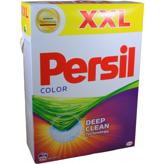 Persil Deep Clean Color prací prášek na barevné prádlo box 54 dávek 3,51 kg