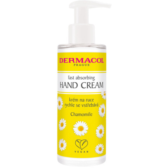 Dermacol Fast Absorbing Hand Cream Chamomile - Heřmánek krém na ruce a nehty 150 ml