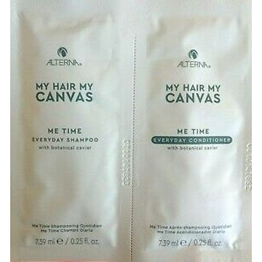 Alterna My Hair My Canvas Me Time Everyday šampon a kondicionér pro lesk vlasů 2 x 7,39 ml, duopack