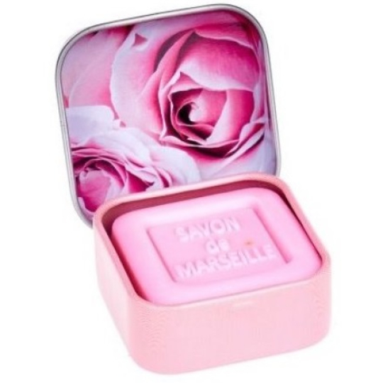Esprit Provence Růže Marseillské toaletní mýdlo v plechu 25 g