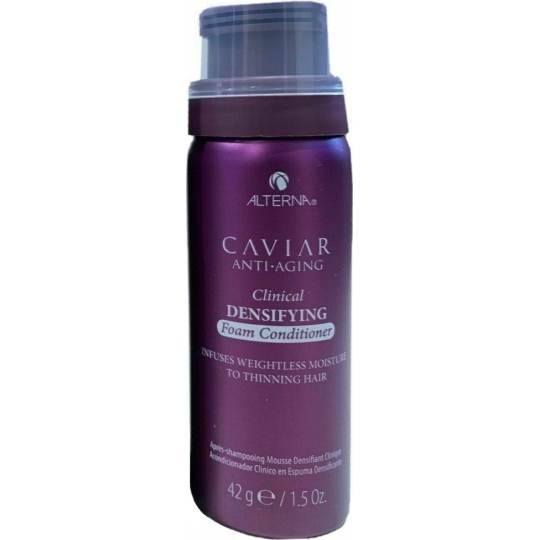 Alterna ­Caviar Anti-Aging Clinical Densifying Foam Conditioner jemný pěnový kondicionér pro jemné a řídnoucí vlasy 42 g