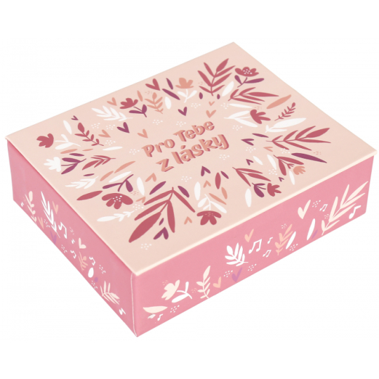 Albi Hrací krabička na peníze Květy 11 x 9 x 3,5 cm
