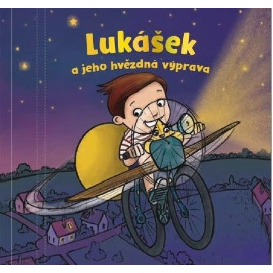 Albi Jmenná knížka Lukášek a jeho hvězdná výprava 15 x 15 cm 26 stran
