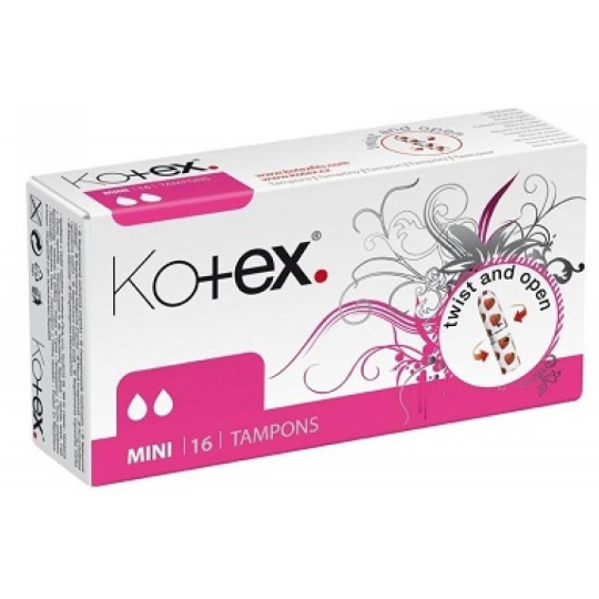 Kotex Mini tampony 16 kusů