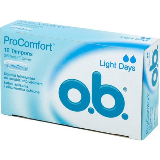 o.b. ProComfort Light Days tampony 16 kusů