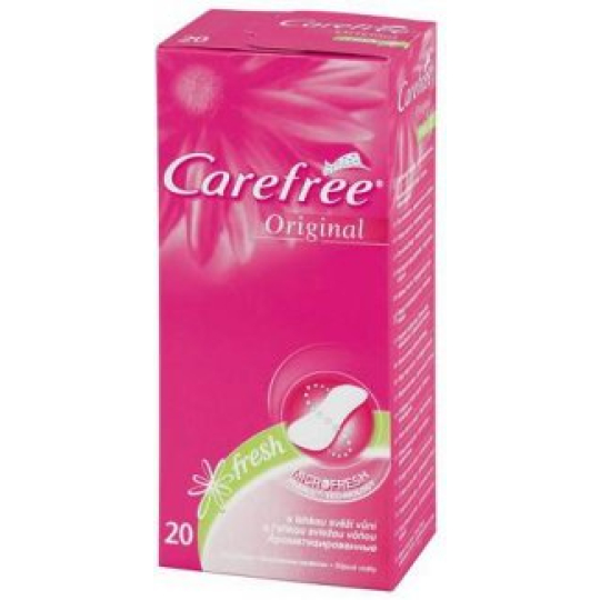 Carefree Fresh slipové intimní vložky 20 kusů