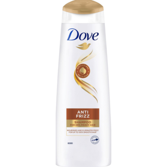 Dove Anti Frizz vyživující šampon proti krepatění vlasů 250 ml