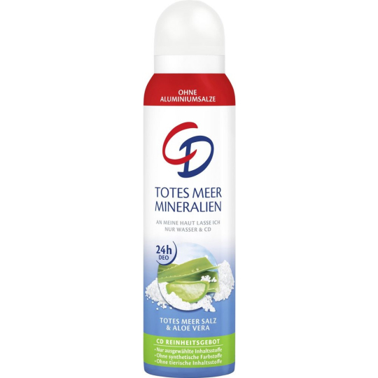 CD Totes Meer Mineralien - Minerály z Mrtvého moře tělový deodorant sprej pro ženy 150 ml