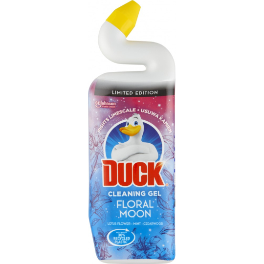 Duck Cleaning Gel Floral Moon WC tekutý čistící přípravek 750 ml