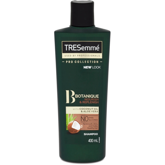 TRESemmé Botanique Nourish & Replenish šampon pro hladké, lesklé a viditelně zdravé vlasy 400 ml