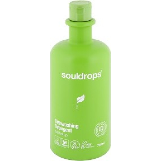 Souldrops Dishwashing Detergent Earthdrop prostředek na mytí nádobí Zelený čaj 750 ml