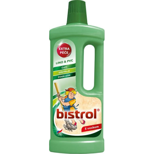 Bistrol Extra péče Lino & PVC čistící prostředek na podlahy 750 ml