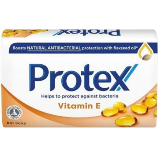 Protex Vitamin E antibakteriální tuhé toaletní mýdlo 90 g 72 kusů karton