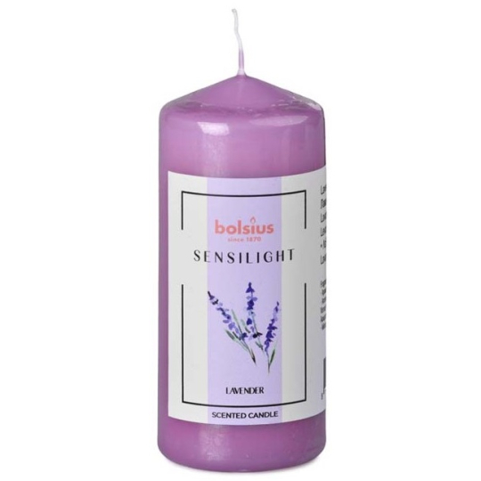 Bolsius Sensilight Lavender - Levandule vonná svíčka válec 48 x 110 mm