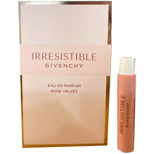 Givenchy Irresistible Rose Velvet parfémovaná voda pro ženy 1 ml s rozprašovačem, vialka