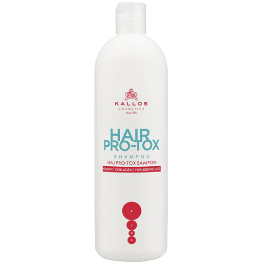 Kallos Pro-Tox šampon pro slabé a poškozené vlasy 500 ml
