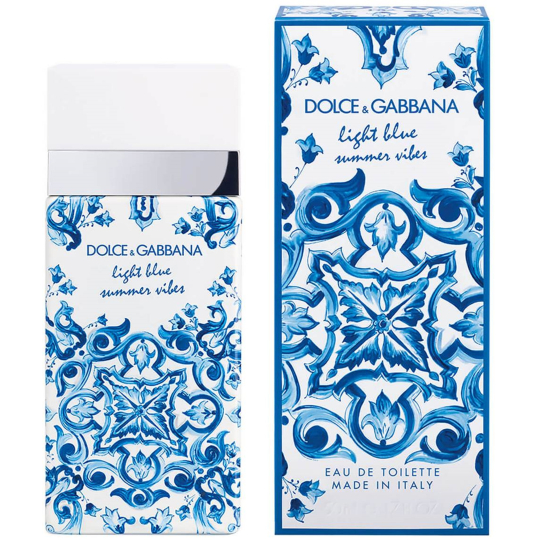 Dolce & Gabbana Light Blue Summer Vibes toaletní voda pro ženy 50 ml