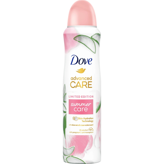 Dove Advanced Care Summer Care antiperspirant deodorant sprej 150 ml