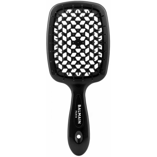 Balmain Black Detangling Brush luxusní kartáč na vlasy se super měkkými a pružnými štětinami