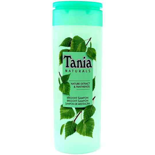 Tania Naturals Březový šampon na vlasy 400 ml