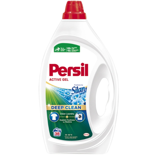 Persil Deep Clean Freshness by Silan univerzální tekutý prací gel na barevné prádlo 38 dávek 1,71 l