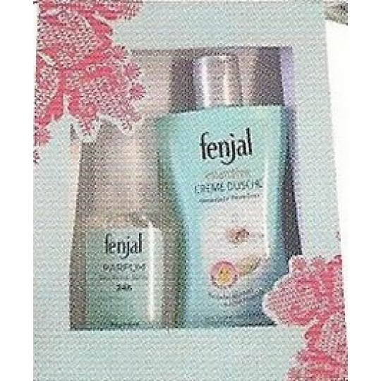 Fenjal Sensitive sprchový gel 200 ml + deodorant sprej 75 ml, kosmetická sada