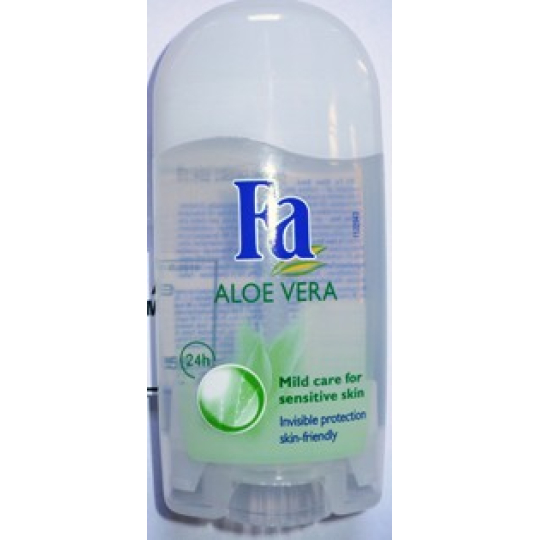 Fa Aloe Vera Sensitive antiperspirant deodorant stick gel pro ženy 50 ml