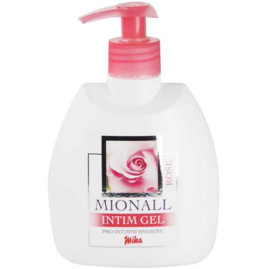 Mika Mionall Rose intimní gel s dávkovačem 300 ml