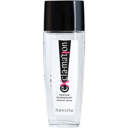 Exclamation Excla.mation Originál parfémovaný deodorant sklo pro ženy 75 ml