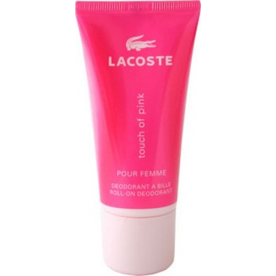 Lacoste Touch of Pink kuličkový deodorant roll-on pro ženy 50 ml