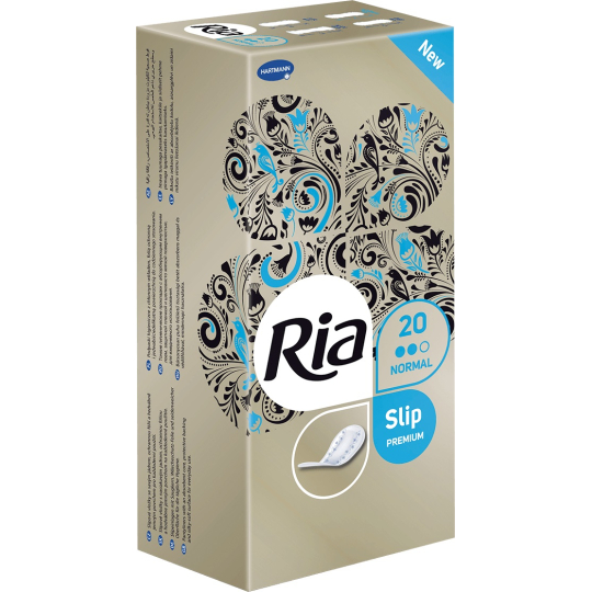 Ria Premium Normal hygienické slipové intimní vložky 20 kusů