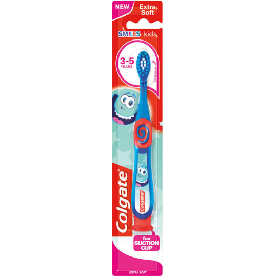 Colgate Kids 3 - 5 let extra měkký zubní kartáček pro děti 1 kus