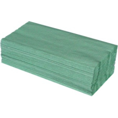 Z-Z Papírové ručníky skládané jednovrstvé zelené, 250 kusů