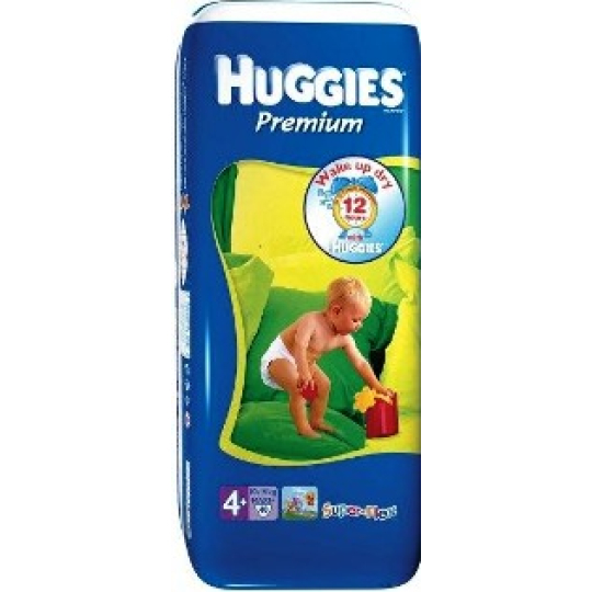 Huggies Premium velikost 4, 10 - 16 kg plenkové kalhotky 40 kusů
