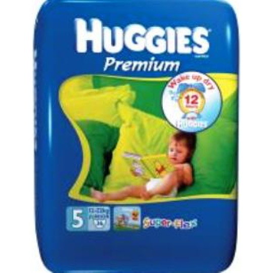 Huggies Premium velikost 5, 12 - 22 kg plenkové kalhotky 36 kusů
