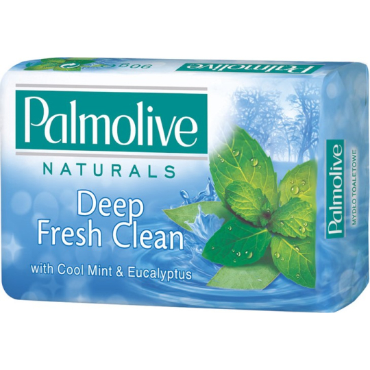 Palmolive Naturals Mint & Eukalyptus tuhé toaletní mýdlo 90 g