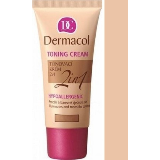 Dermacol Toning Cream 2v1 Light make-up 30 ml