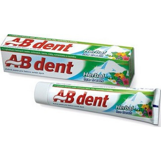 Ab Dent Herbal Ice Fresh zubní pasta pro ledově svěží dech 100 g