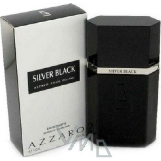 Azzaro Silver Black toaletní voda pro muže 50 ml