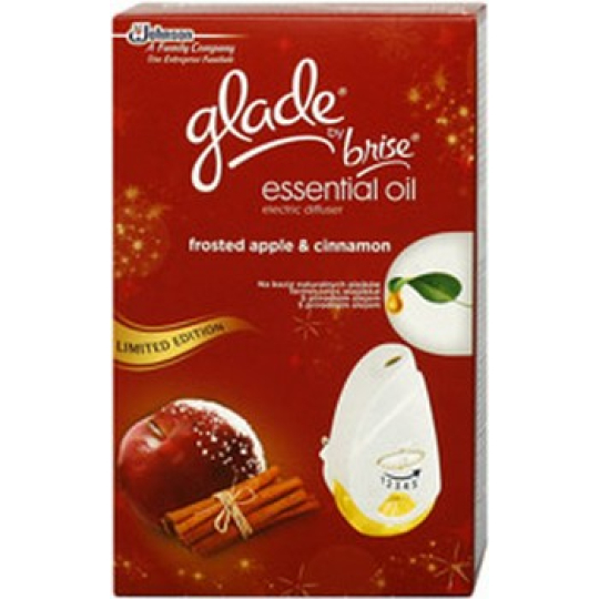 Glade Essential Oil Jablko & Skořice elektrický osvěžovač vzduchu strojek 20 ml