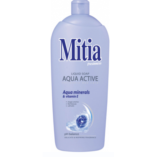 Mitia Aqua Active tekuté mýdlo náhradní náplň 1 l