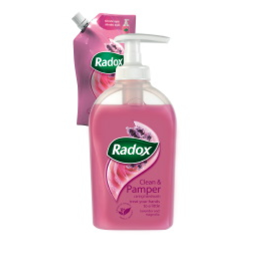 Radox Clean & Pamper tekuté mýdlo dávkovač 300 ml