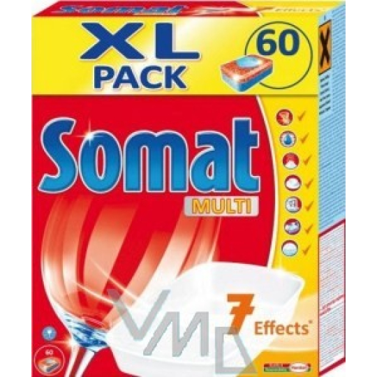Somat Soda Effect 7 Multi tablety do myčky na nádobí 60 tablet