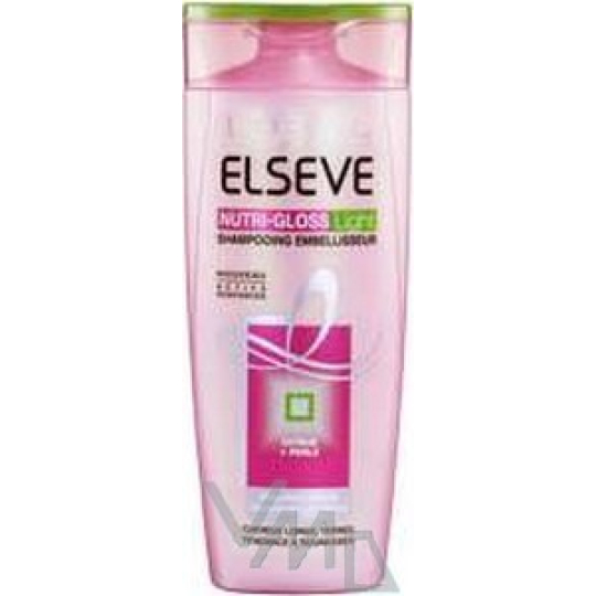 Loreal Paris Elseve Nutri Gloss Light šampon pro snadno mastící se vlasy 250 ml