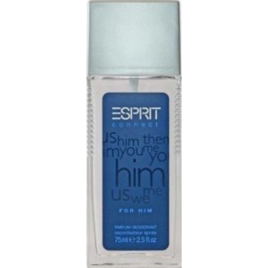 Esprit Connect for Him parfémovaný deodorant sklo 75 ml
