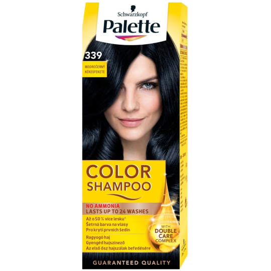 Schwarzkopf Palette Color tónovací barva na vlasy 339 - Modročerný