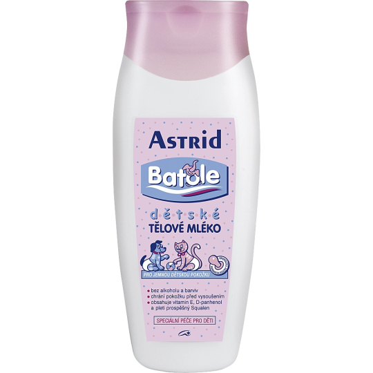 Astrid Batole tělové mléko pro děti 200 ml