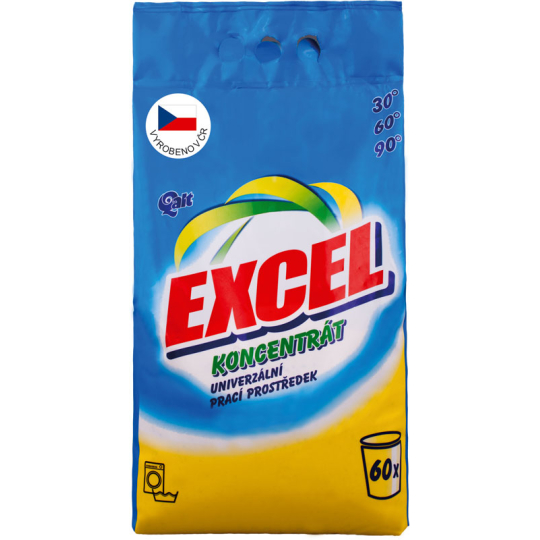 Qalt Excel univerzální koncentrovaný univerzální prací prostředek 80 dávek 6 kg